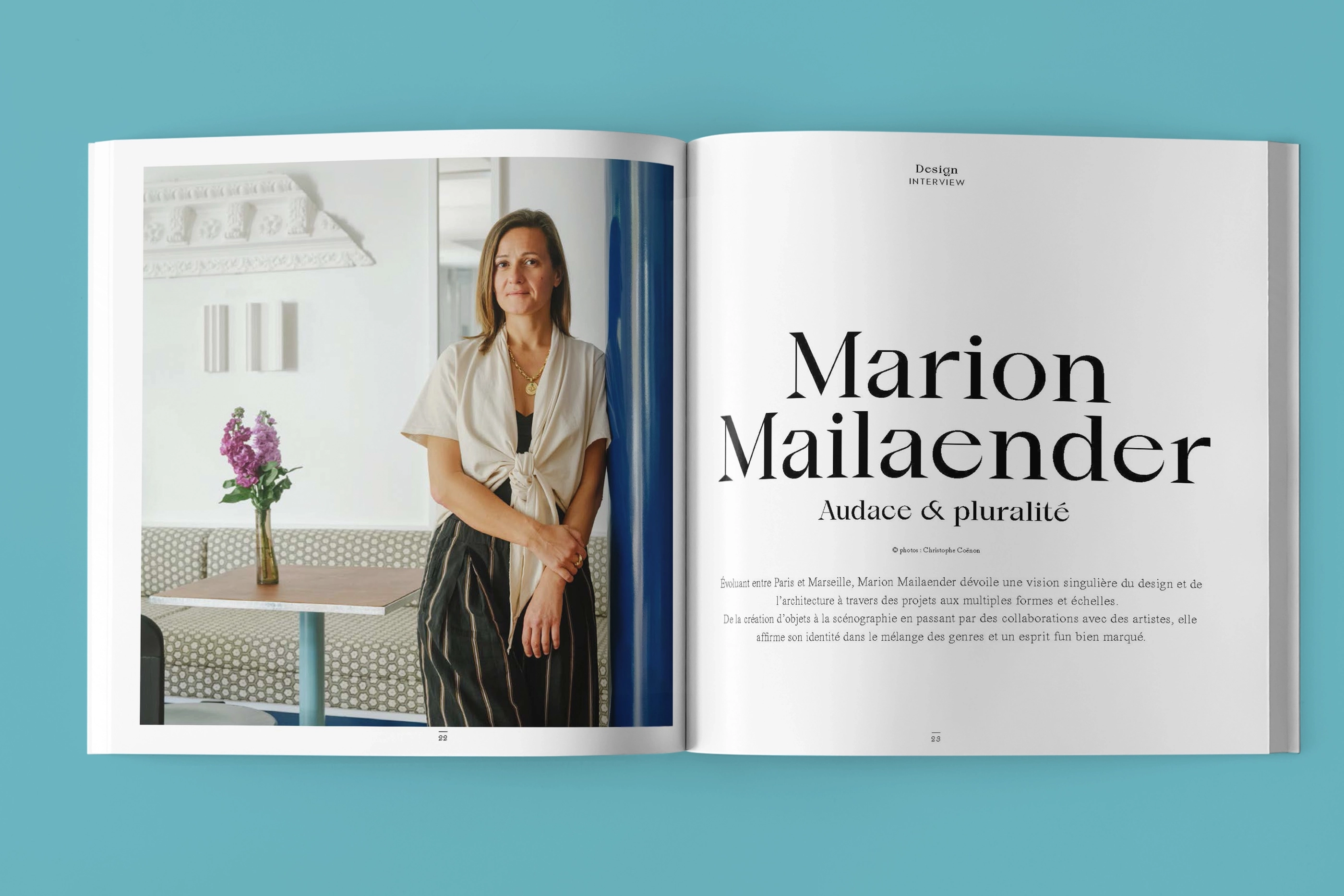 Interview designer Marion Mailaender