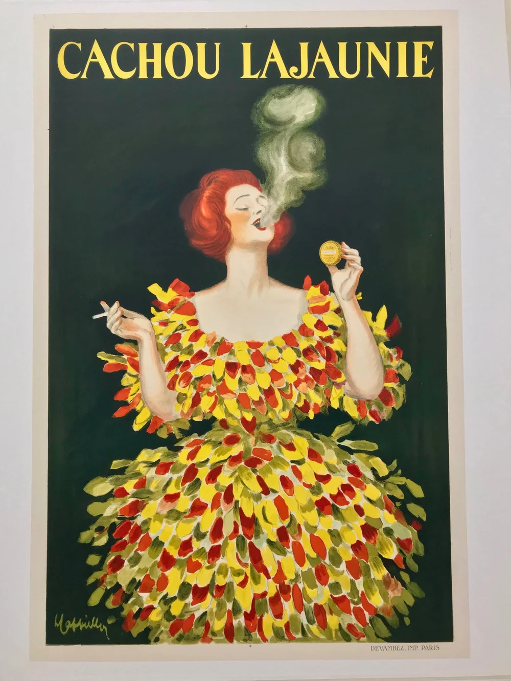 Affiche Cachou Lajaunie, Leonetto Cappiello, 1922